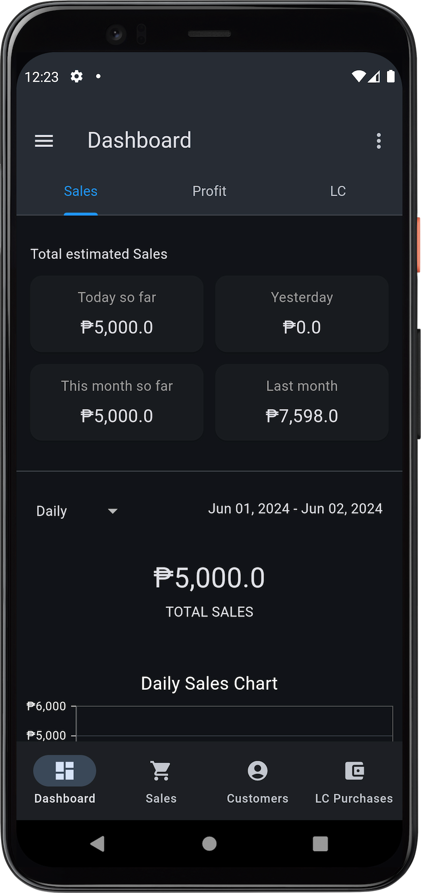 TPC Sales Management App